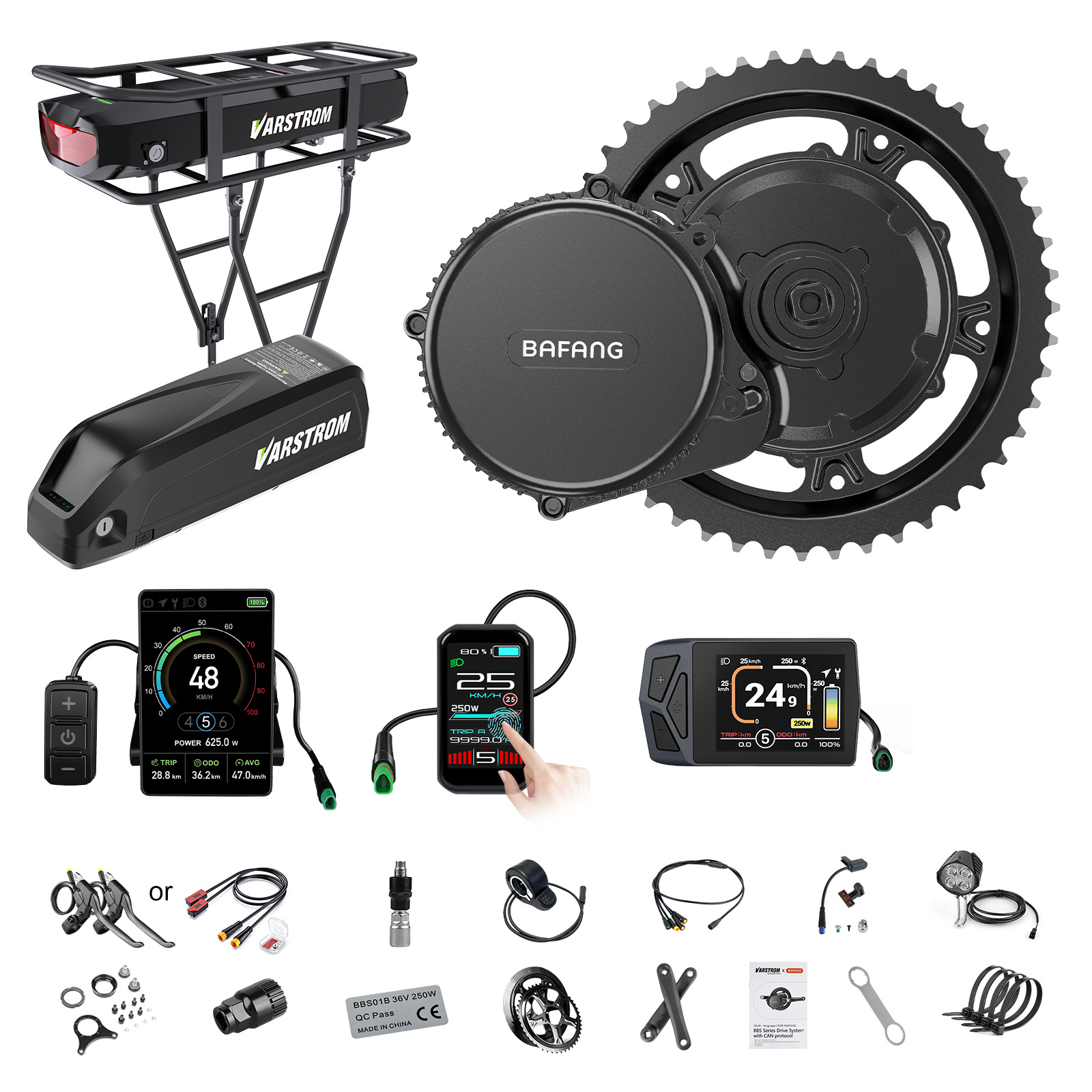 [US Shipping] Bafang Motor 750 - Torque Sensor Mid Drive Motor Kit 评论和价格