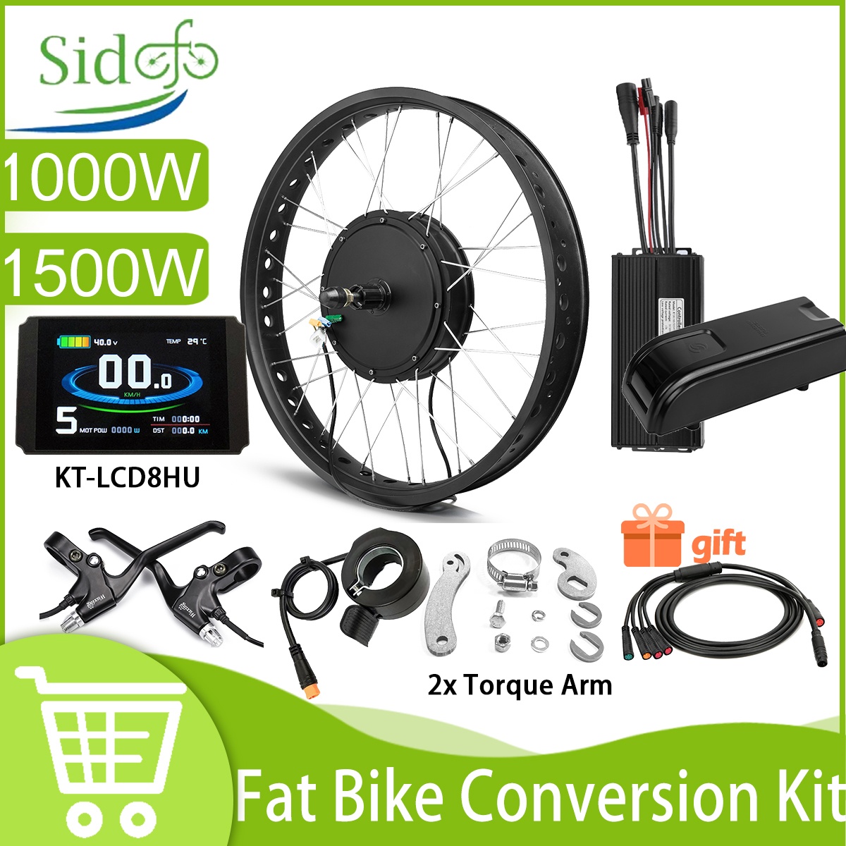 Fat Electric Bike 48V 1500W 10 - Fat Tire Electric Bike Conversion Kit 1500W 评论和价格