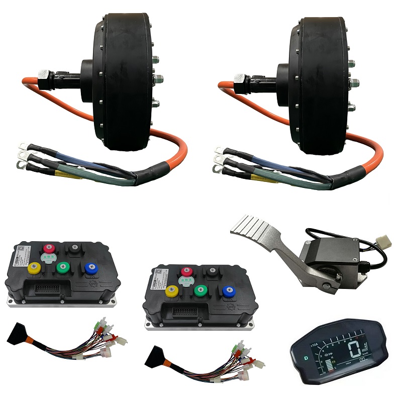 QS Motor 273 Dual 8000W Brushl - 72V 8000W Brushless Hub Motor 评论和价格