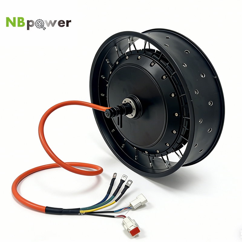 NBpower/QS 273 40H 48-96v rate - 72V 8000W Brushless Hub Motor 评论和价格