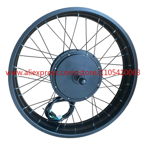 48V 60v 72v 5000w Fatbike Fat  - 5000W Hub Motor Kit 72V 评论和价格