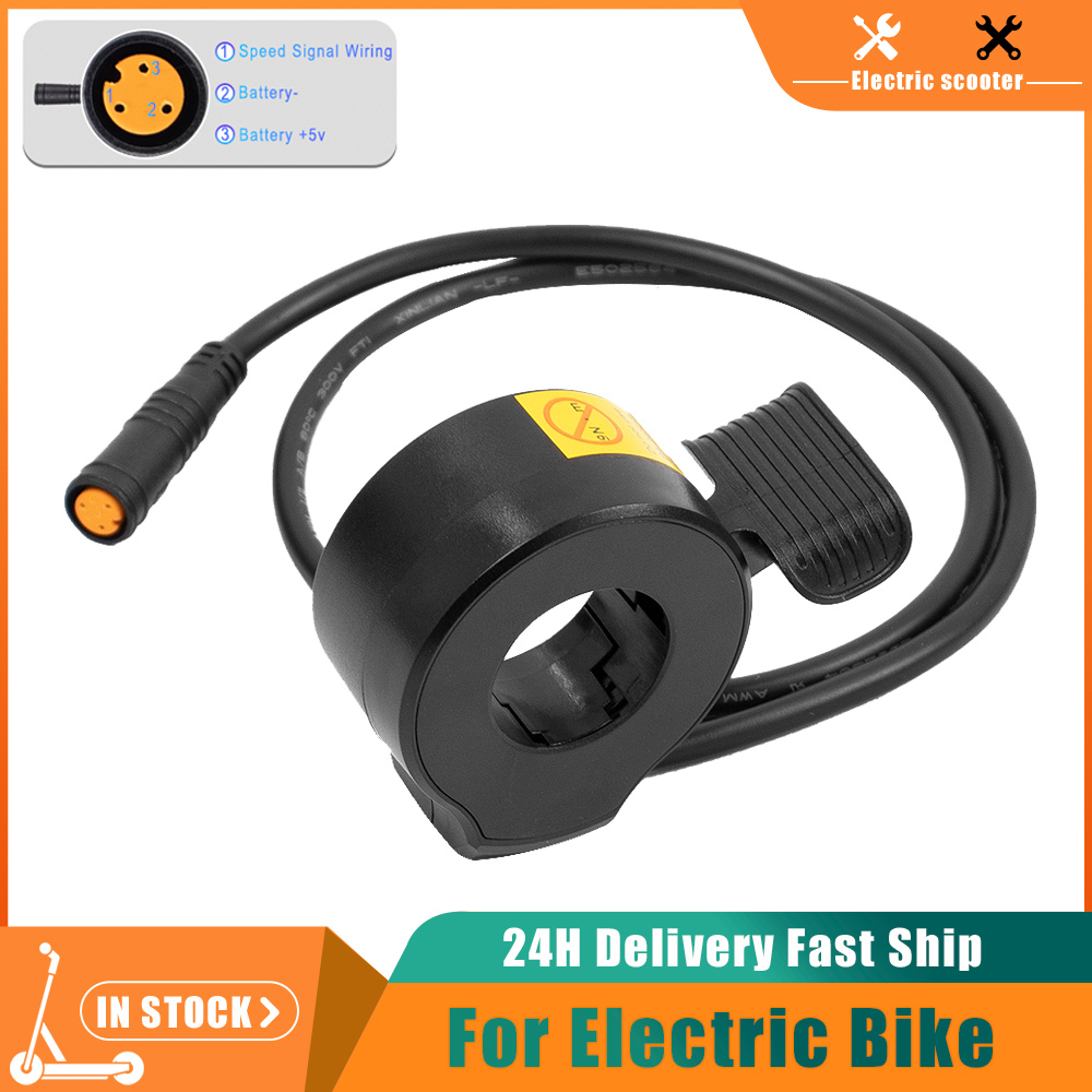 Ebike Thumb Throttle 130X for  - Mid Drive Conversion Kit 1000W 评论和价格